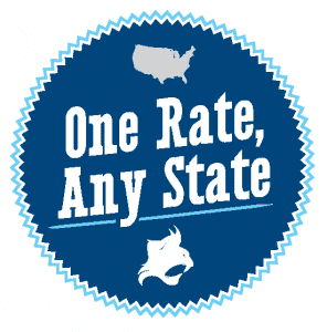 One Rate Any State one rate any state logo
