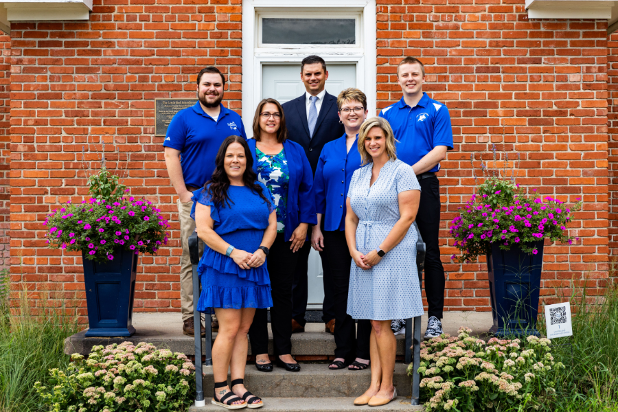 admissions director and admissions counselors