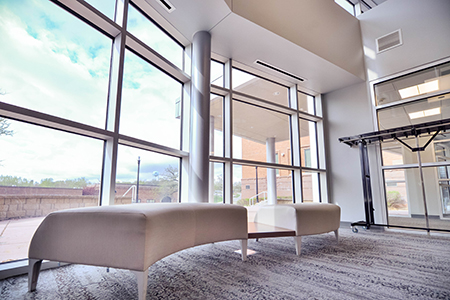 Performing Arts Center lobby