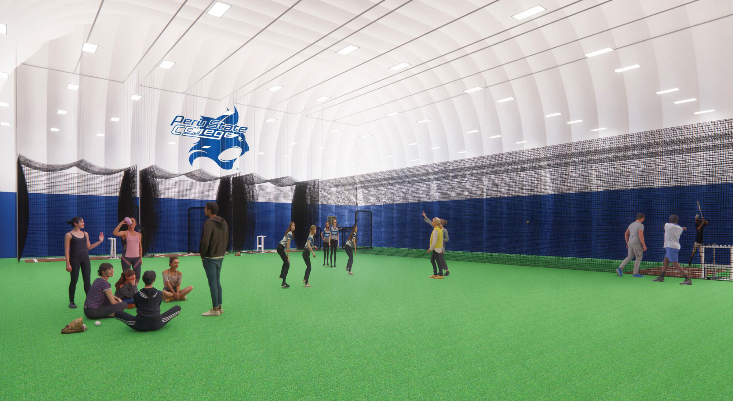 Baseball/Softball interior view.