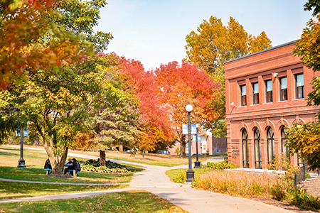 walking pathway near CATS building