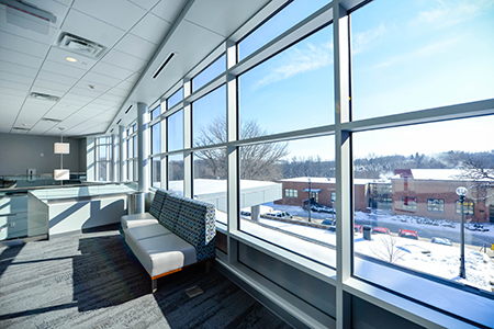 Performing Arts Center sitting area