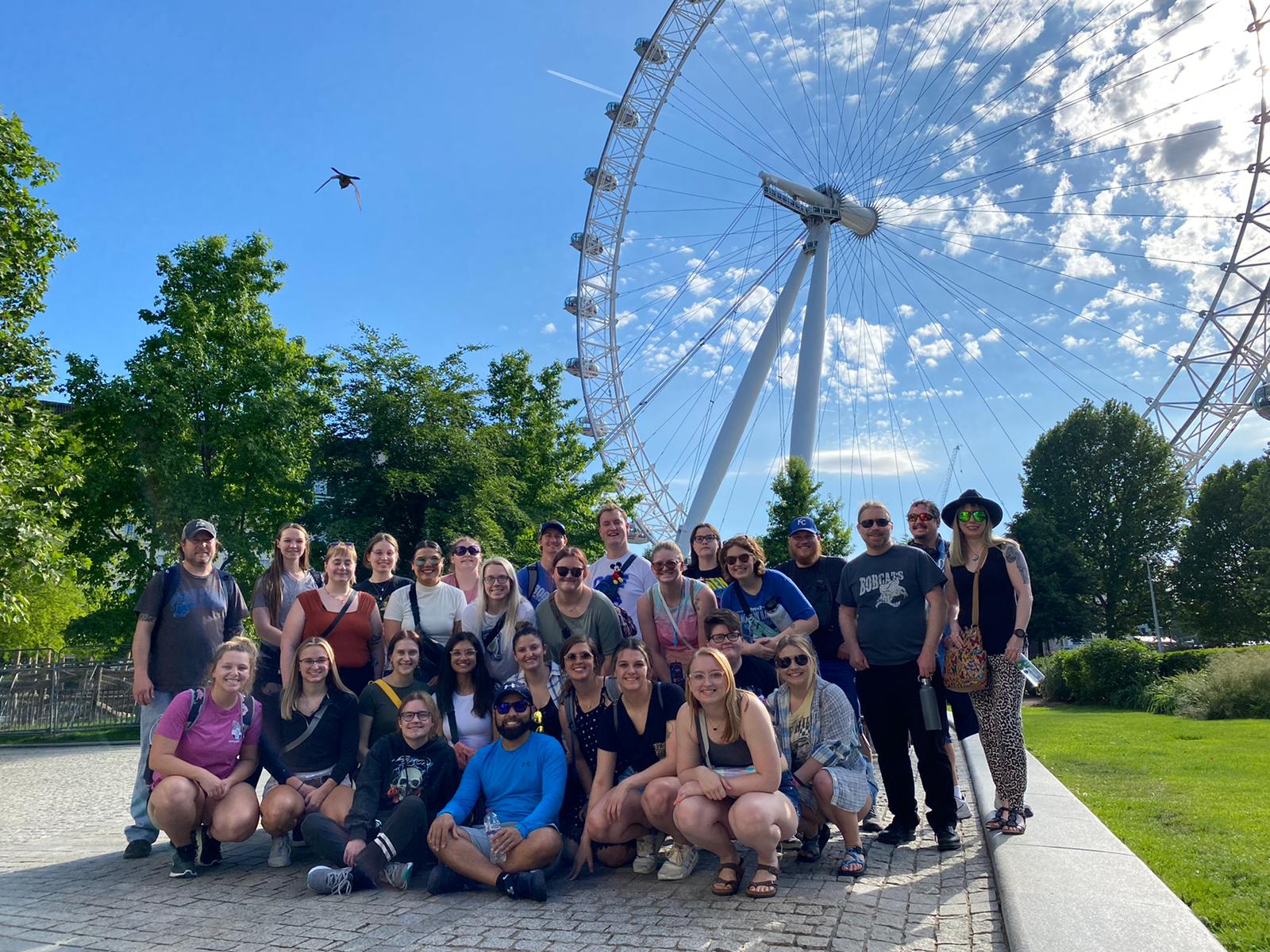 PSC Students and Faculty abroad in Europe