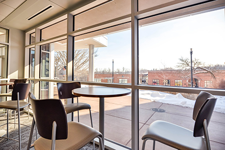 Performing Arts Center lobby