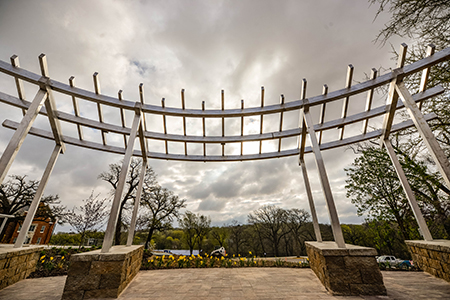 Performing Arts Center patio